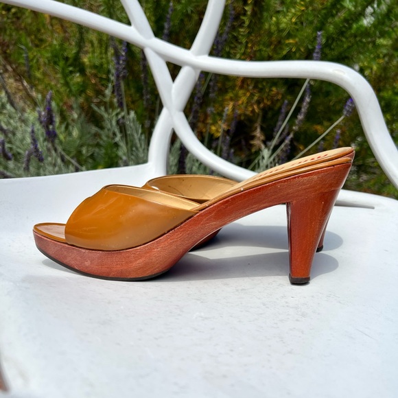 Vintage Miu Miu Wooden Heels, size 40. - Picture 13 of 13